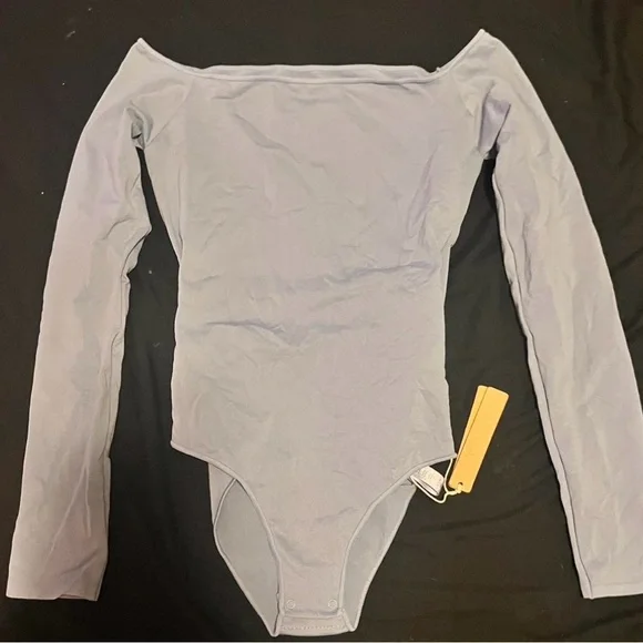 Skims slate Long Sleeve bodysuit - Picture 1 of 4